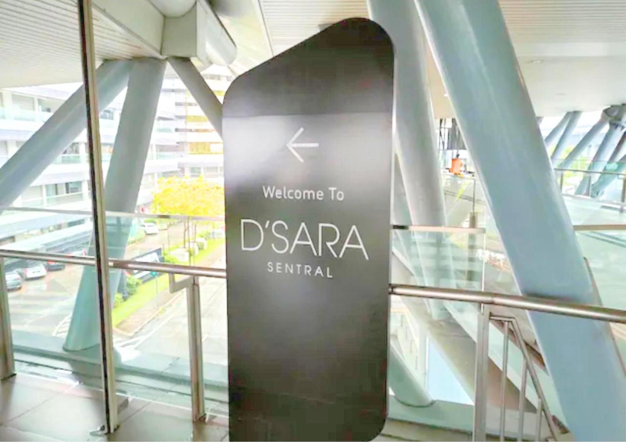 Cozy Mrt-Linked Unit, Dsara Sentral Sovo #Ds1 숭가이 불루 외부 사진