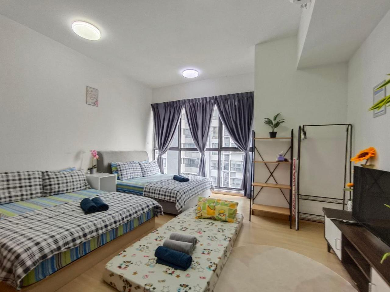 Cozy Mrt-Linked Unit, Dsara Sentral Sovo #Ds1 숭가이 불루 외부 사진