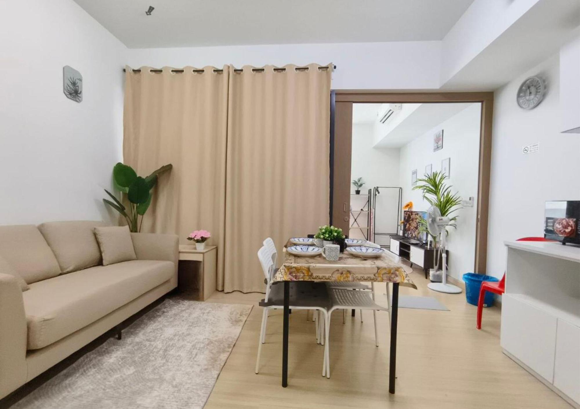 Cozy Mrt-Linked Unit, Dsara Sentral Sovo #Ds1 숭가이 불루 외부 사진