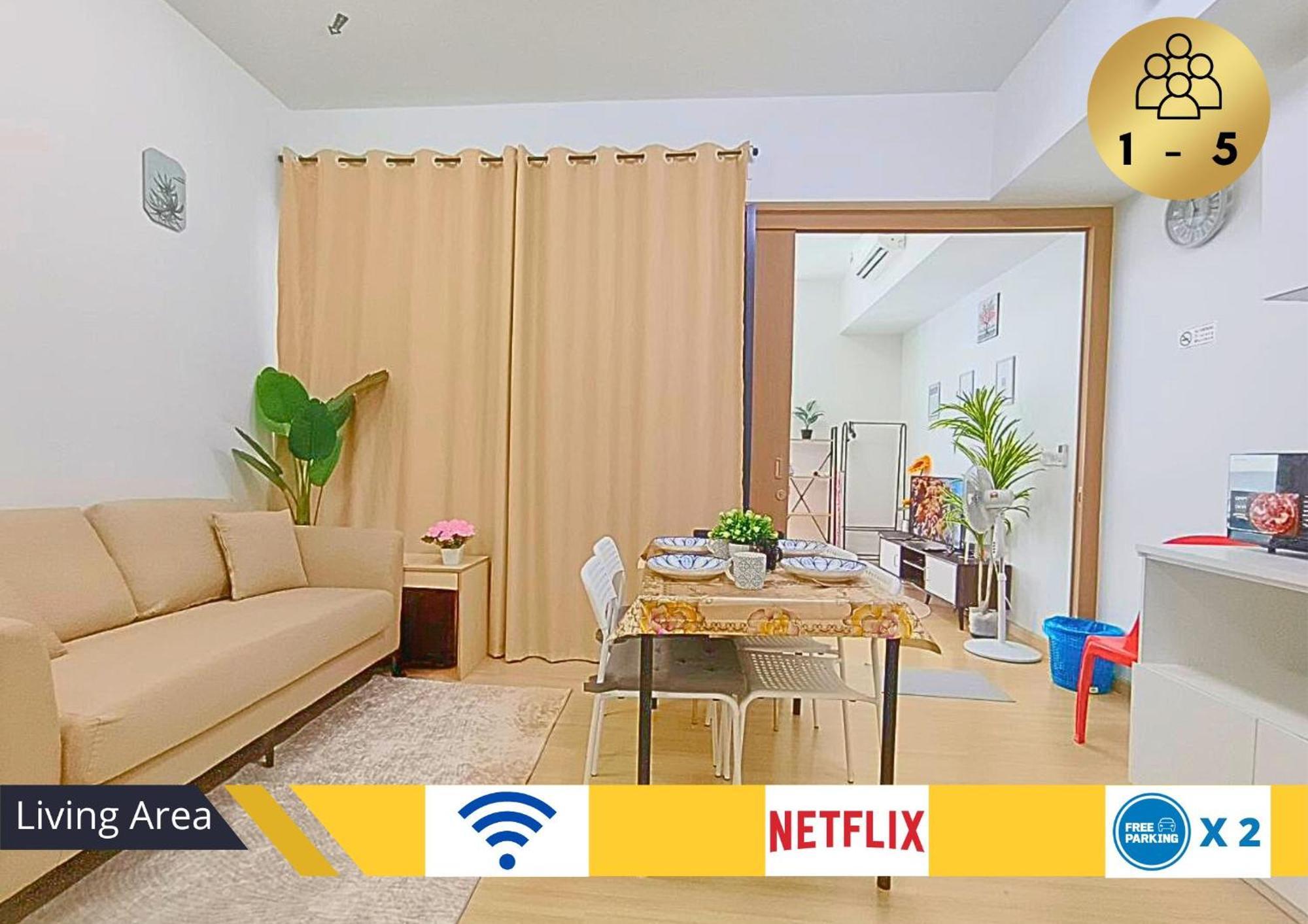 Cozy Mrt-Linked Unit, Dsara Sentral Sovo #Ds1 숭가이 불루 외부 사진